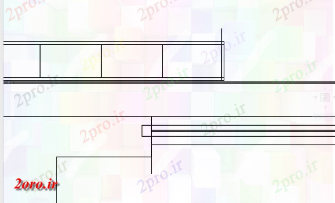 دانلود نقشه جزئیات ساخت و ساز اتاق  تریدی کامپیوتر (کد43210)