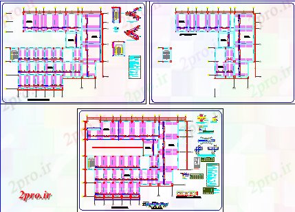 دانلود نقشه بیمارستان -  درمانگاه -  کلینیک ساختار مرکز پزشکی (کد43226)