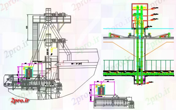 دانلود نقشه ماشین الات کارخانه   ماشین آلات (کد43269)