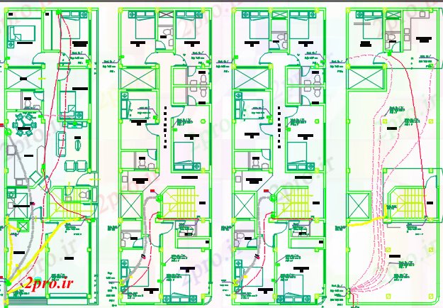 دانلود نقشه طراحی داخلی نصب و راه اندازی برق طراحی  (کد43358)