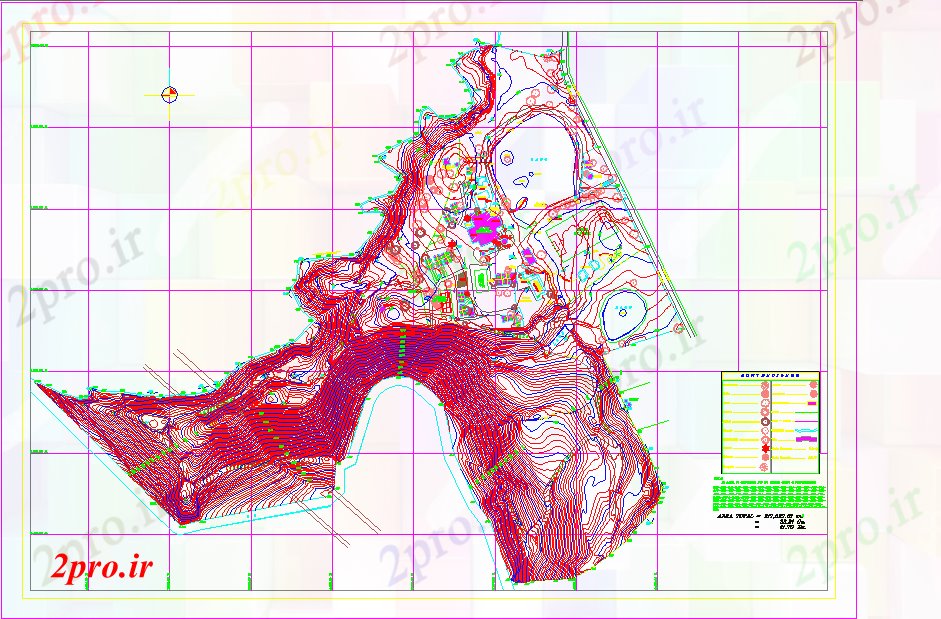 دانلود نقشه برنامه ریزی شهری جزئیات و برنامه ریزی شهر (کد43440)