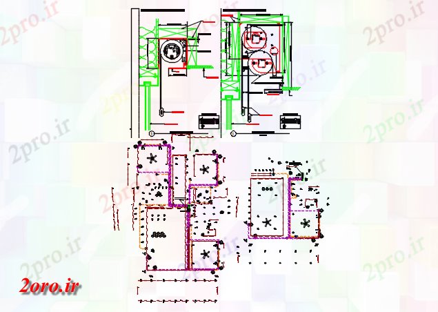 دانلود نقشه بیمارستان -  درمانگاه -  کلینیک رستوران ساحلی با طراحی و طرحی برقی (کد43493)