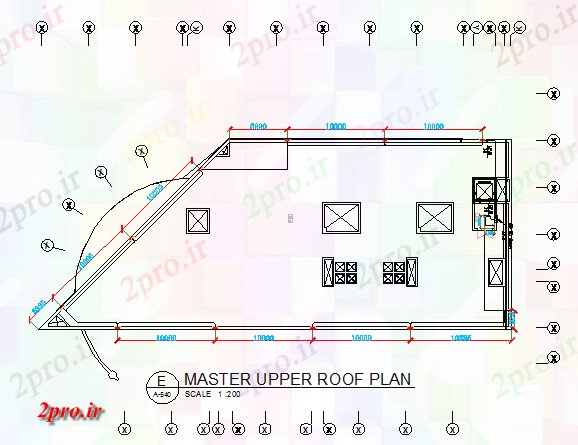 دانلود نقشه نمایشگاه ; فروشگاه - مرکز خرید فروشگاه طراحی نورپردازی سقف بالای  (کد43557)