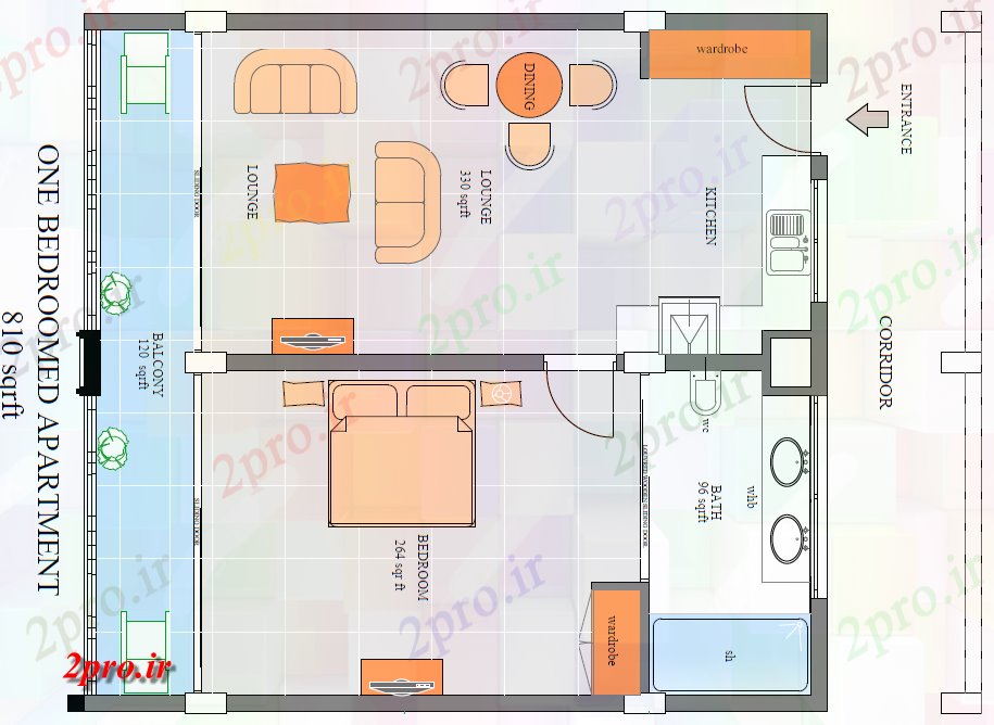 دانلود نقشه مسکونی  ، ویلایی ، آپارتمان  طرحی چیدمان طراحی خانه کوچک (کد43699)