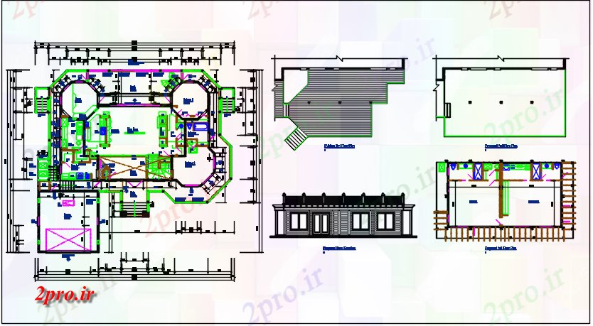 دانلود نقشه مسکونی  ، ویلایی ، آپارتمان  خانه کار طرحی و نما طرحی جزئیات  جزئیات (کد44319)