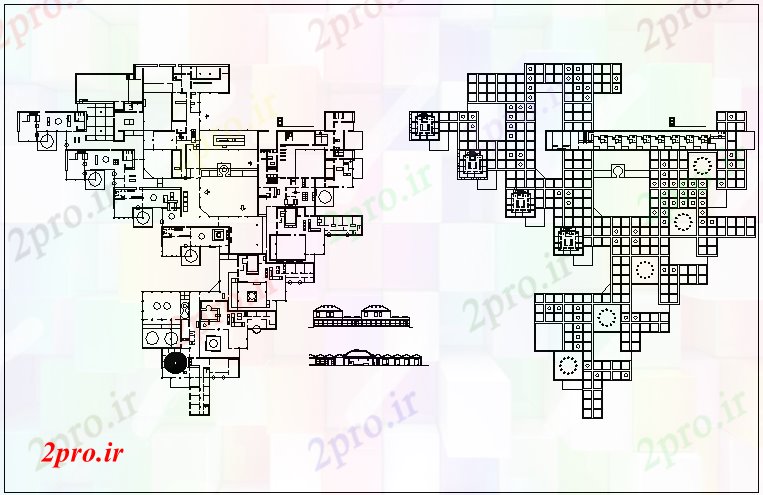دانلود نقشه جزئیات ساخت و ساز  ساخت و ساز دیوار طرحی ساختمان و  نما  (کد44468)