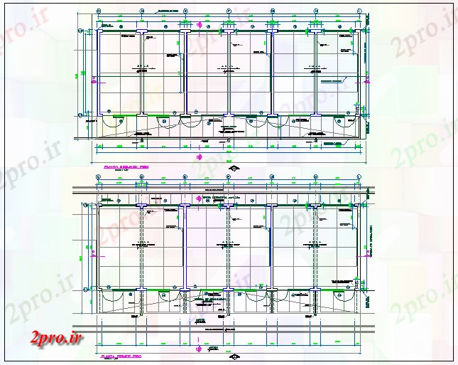 دانلود نقشه جزئیات ساخت و ساز طرحی طبقه از کولاژ با جزئیات ساخت و ساز (کد44691)