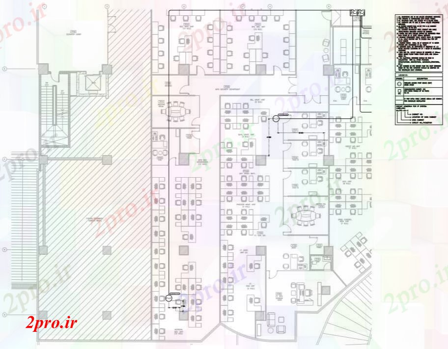 دانلود نقشه طراحی داخلی طرحی جزئیات از ساختمان را با دسترسی بی سیم طرحی نقطه (کد45070)