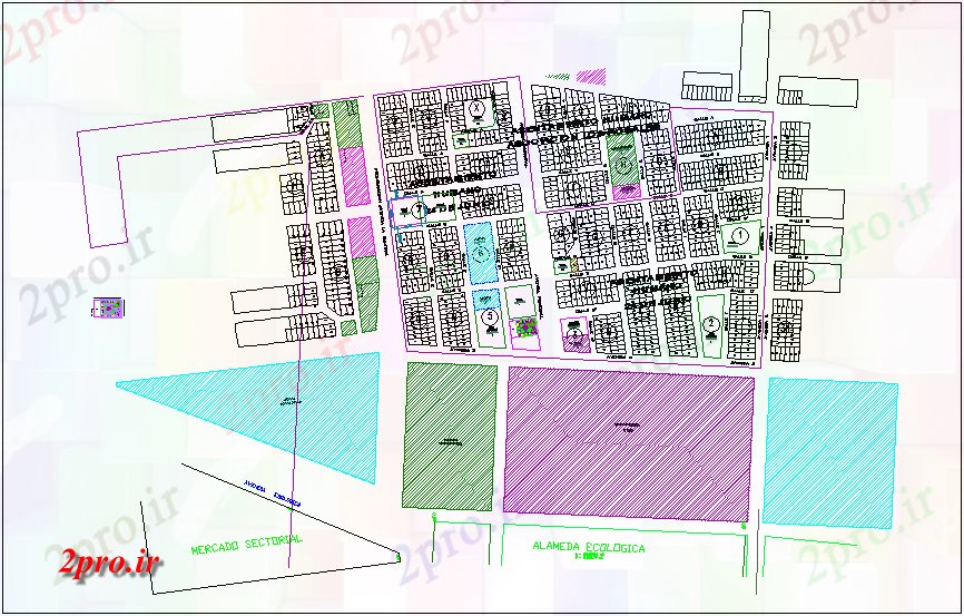 دانلود نقشه دانشگاه ، آموزشکده ، موسسه -   محل پارامتری با خیابان اصلی آموزش و پرورش منطقه (کد45333)