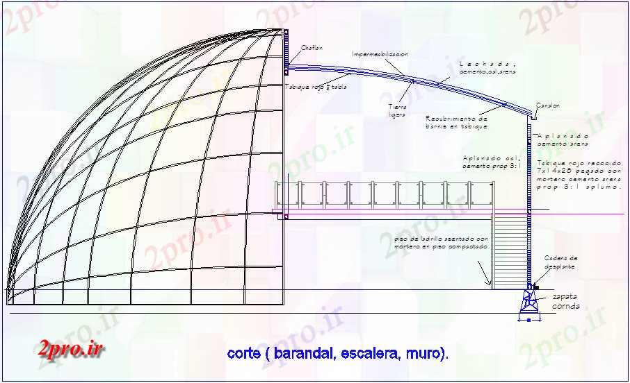 دانلود نقشه جزئیات ساخت و ساز نق  گالری مدل با جزئیات ساخت و ساز (کد45615)
