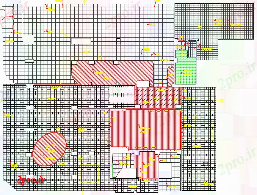 دانلود نقشه مسکونی  ، ویلایی ، آپارتمان  پوشش کف طراحی (کد45676)