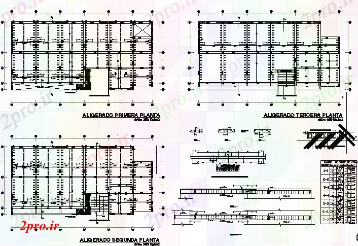 دانلود نقشه جزئیات ساخت و ساز بزرگ جزئیات پروژه ساخت و ساز (کد46314)