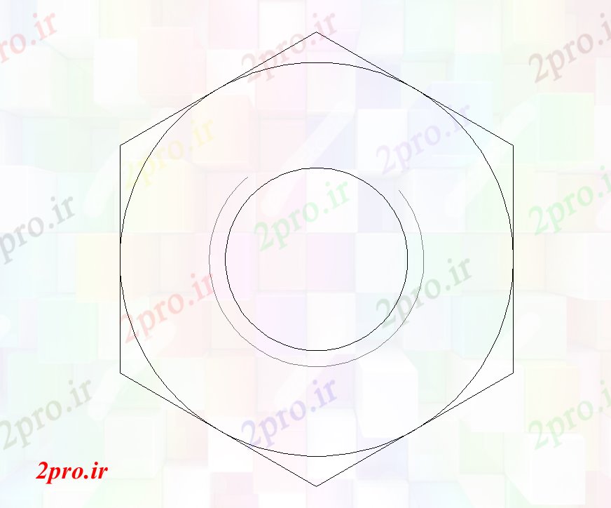 دانلود نقشه بلوک ، آرام ، نماد پیچ نما جزئیات  دو بعدی   چیدمان اتوکد (کد46457)