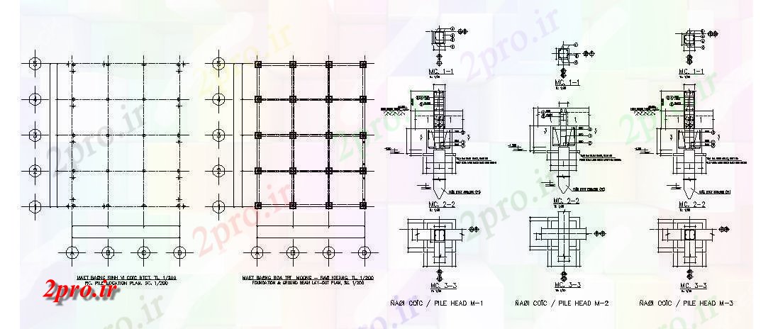 دانلود نقشه جزئیات ساختار طرحی بنیاد را با اطلاعات ساختار ستون کمپرسی خانه (کد46633)