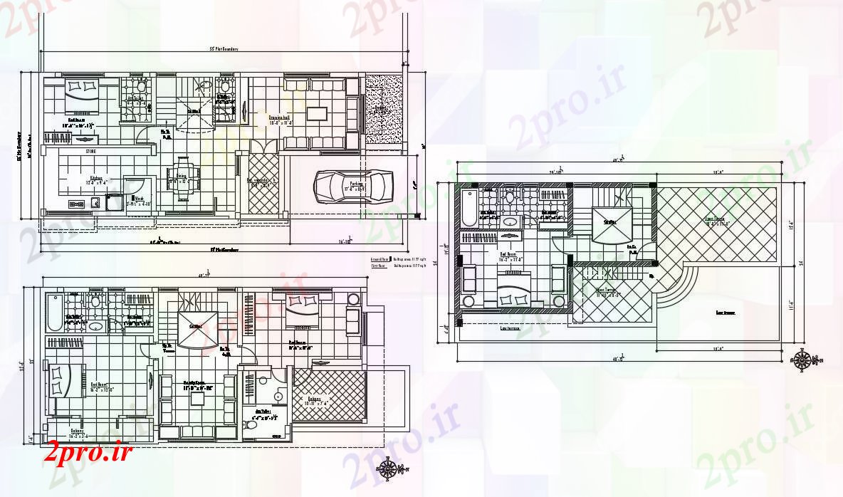 دانلود نقشه   عمارت خانه طراحی (کد46690)