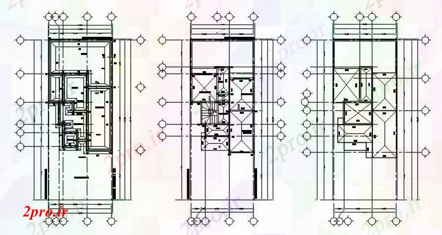 دانلود نقشه مسکونی  ، ویلایی ، آپارتمان  خانه    (کد46772)