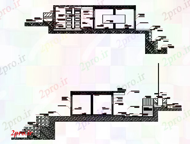 دانلود نقشه جزئیات ساخت و ساز طرحی جزئیات ساخت و ساز (کد46847)