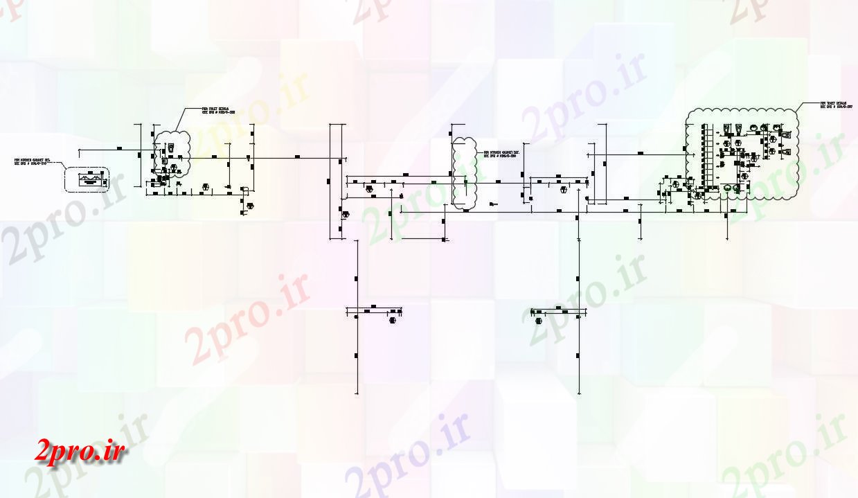دانلود نقشه برق کشی ، اتصالات دیاگرام سیم کشی   (کد46907)