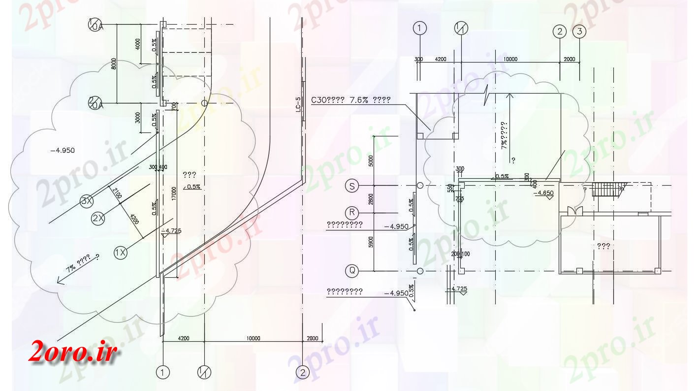 دانلود نقشه طراحی جزئیات ساختار جزئیات ساخت و ساز ساختمان  (کد46932)