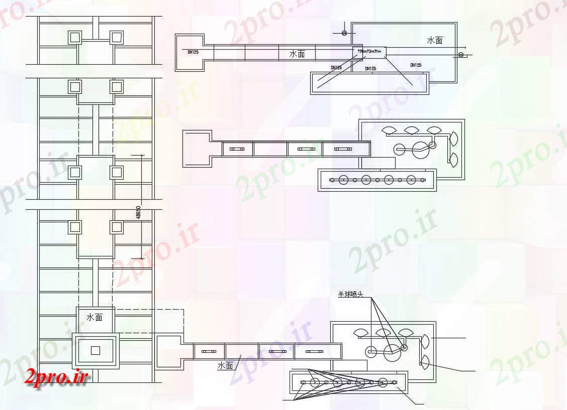دانلود نقشه طراحی سقف کاذب سقف طراحی   (کد46961)