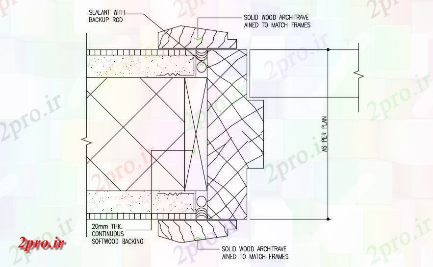 دانلود نقشه جزئیات ساخت و ساز ساختار های چوبی بخش طراحی  نشیمن (کد47005)