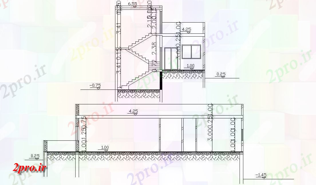 دانلود نقشه خانه های کوچک ، نگهبانی ، سازمانی - ساده به ترتیب محبوبیت تنها دان خانه  اتوکد (کد47465)