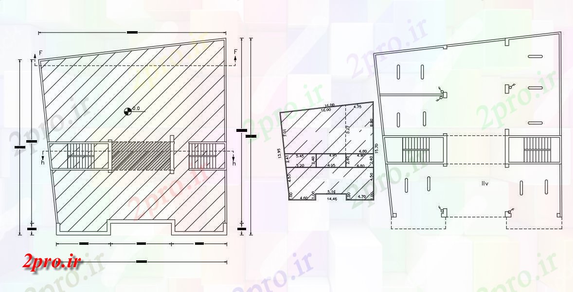 دانلود نقشه ساختمان اداری - تجاری - صنعتی فروشگاه تجاری با طرحی برق (کد47762)