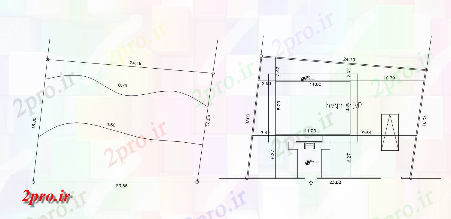 دانلود نقشه برنامه ریزی شهری توسط 36 پا دان خانه سایت برنامه   (کد47873)