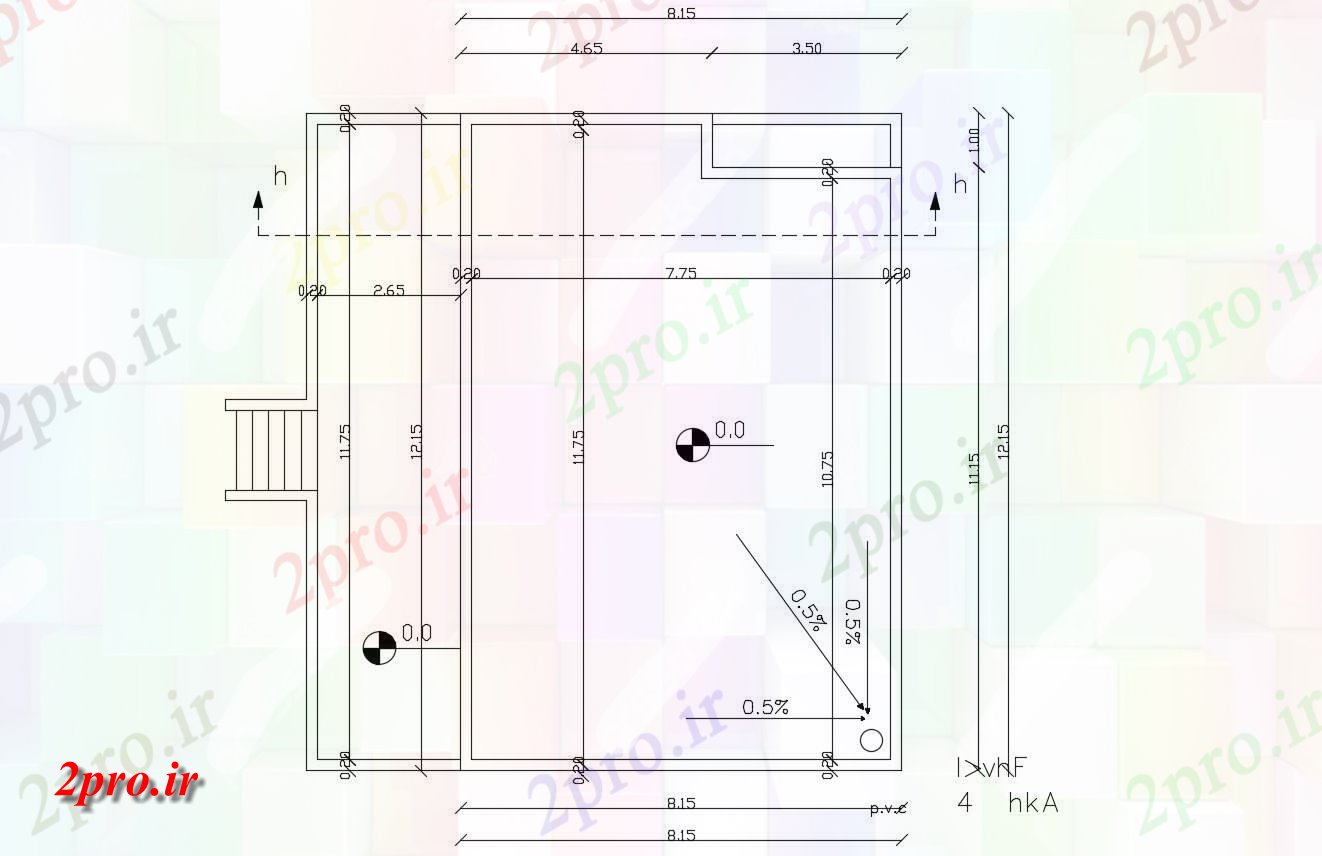 دانلود نقشه خانه های کوچک ، نگهبانی ، سازمانی - خانه طرحی جامع طراحی بالا   (کد47899)