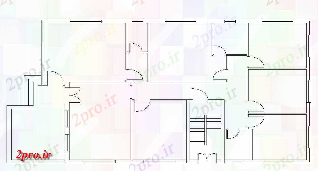 دانلود نقشه خانه های کوچک ، نگهبانی ، سازمانی - طرحی ویلایی معماری  اتوکد (کد48010)