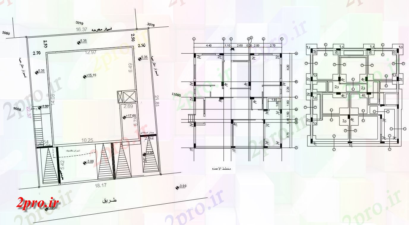 دانلود نقشه مسکونی  ، ویلایی ، آپارتمان    خانه کار طراحی (کد48036)