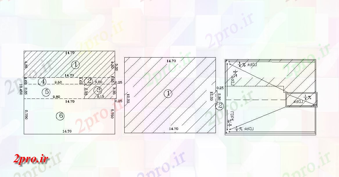 دانلود نقشه مسکونی  ، ویلایی ، آپارتمان  خانه تراس طراحی   (کد48056)