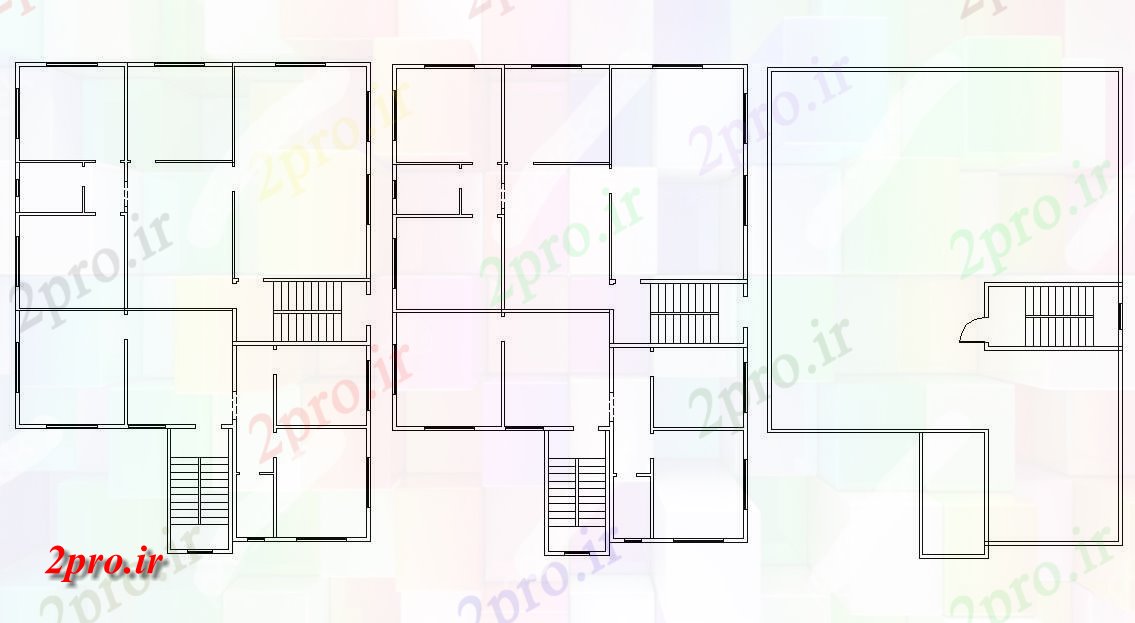 دانلود نقشه مسکونی  ، ویلایی ، آپارتمان  اسراف ویلایی    (کد48074)