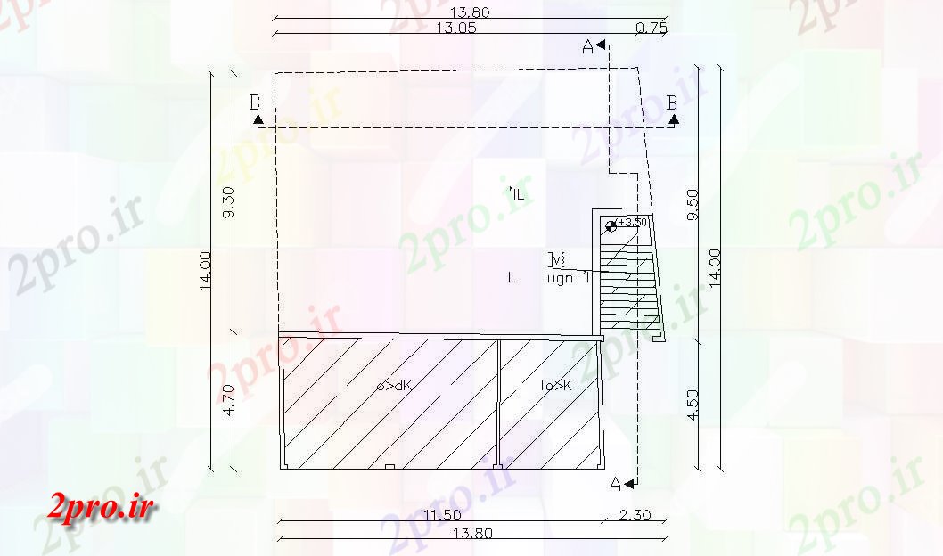 دانلود نقشه خانه های کوچک ، نگهبانی ، سازمانی - x1380 متر مسکونی خانه طرحی سایت  (کد48278)