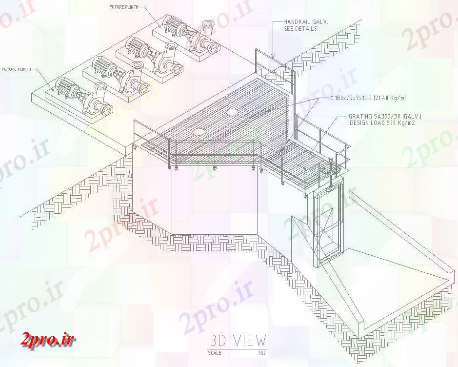 دانلود نقشه جزئیات ساخت و ساز ایزومتریک  تابلوهای طراحی   (کد48475)