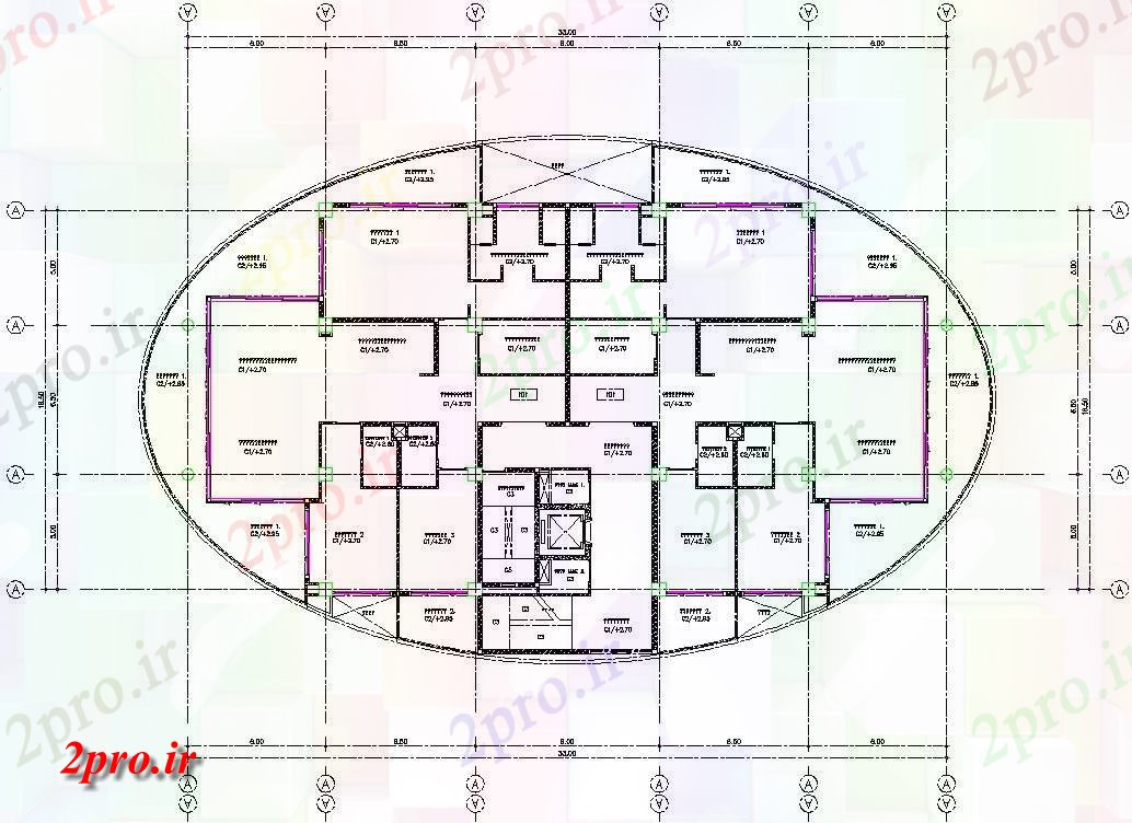 دانلود نقشه مسکونی  ، ویلایی ، آپارتمان  اتوکد     شامل طرحی طبقه سقف و جزئیات بخش از ساختمان آپارتمان  ،    کنید (کد48845)