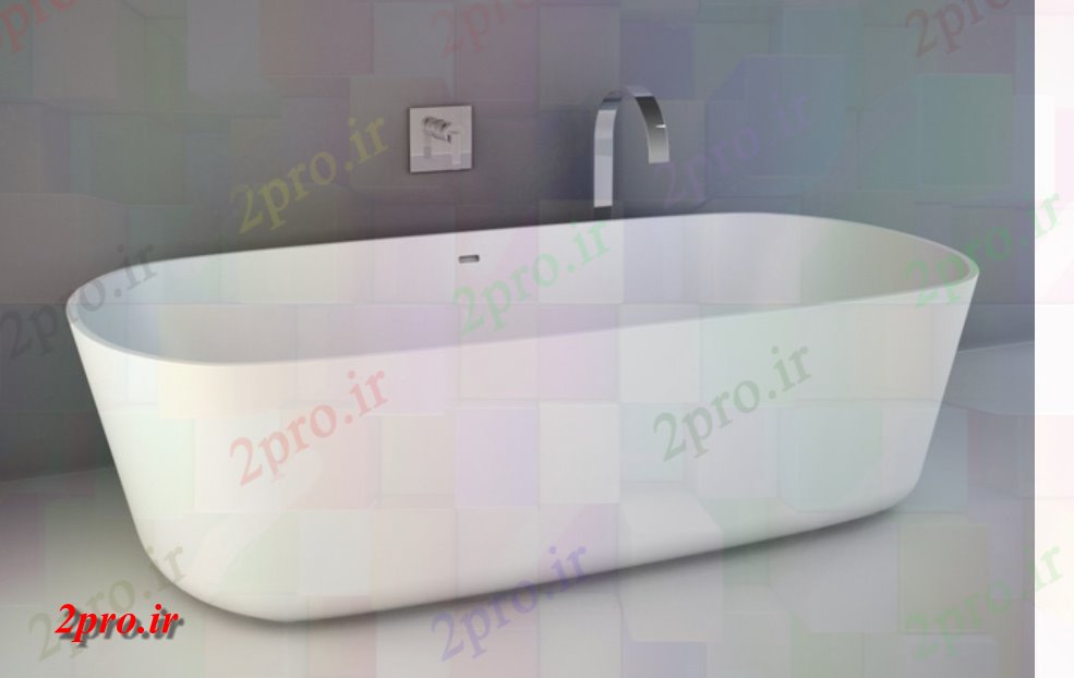 دانلود نقشه تجهیزات بهداشتی  حمام لوازم جانبی حوضه را بشویید حداکثر  (کد49835)