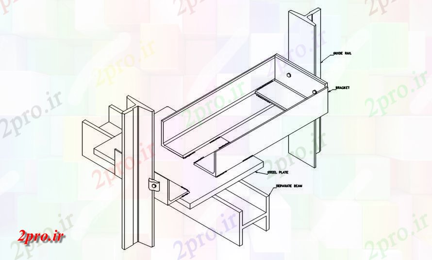 دانلود نقشه پلان مقطعی U و T ورق فولاد بخش فولاد بخش نوار و نما جزئیات  اتوکد دو بعدی    طراحی  دو بعدی     می شود (کد50337)