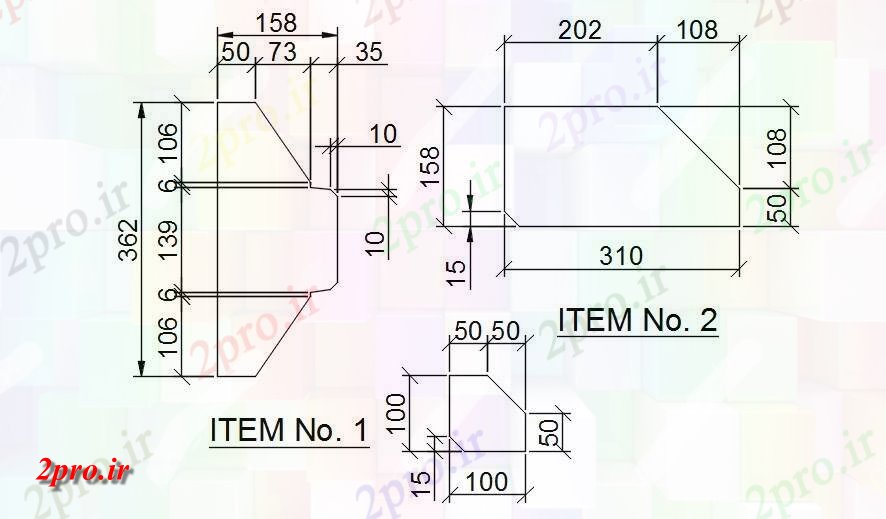 دانلود نقشه پلان مقطعی جزئیات بخش های صفحه ای  دو بعدی  اتوکد    طراحی  دو بعدی   (کد50381)