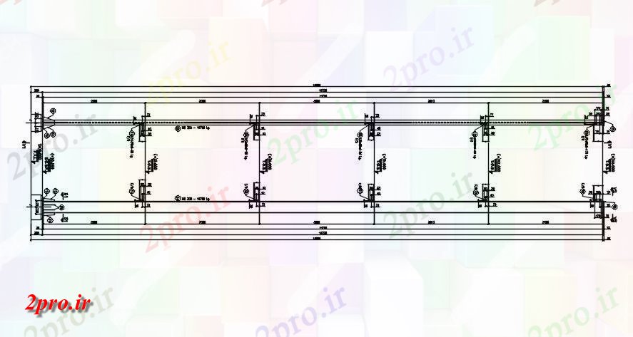 دانلود نقشه پلان مقطعی ستون فلش مخزن الحاقی  که    اتوکد       دو بعدی   (کد50391)