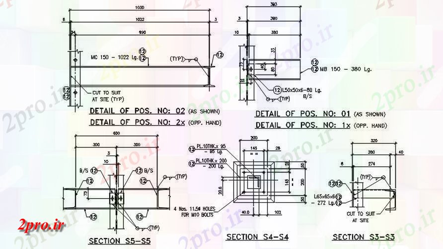 دانلود نقشه پلان مقطعی پلیمر مخلوط کردن نردبان جزئیات بخش    اتوکد  ارائه     دو بعدی    (کد50394)