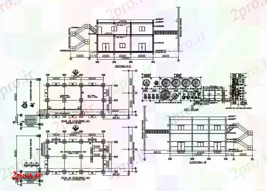 دانلود نقشه طراحی جزئیات ساختار طرحی انبار صنعتی        (کد50445)