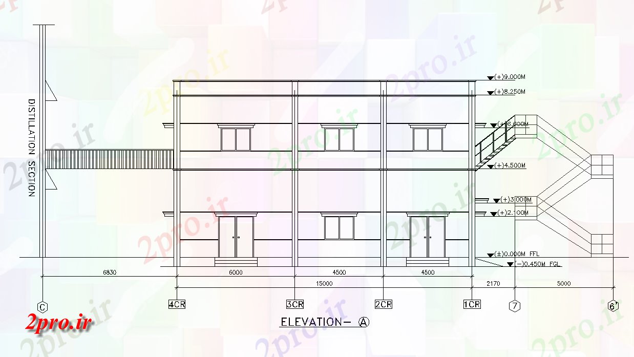 دانلود نقشه پلان مقطعی نماات از اتاق و آزمایشگاهی جزئیات PLC     اتوکد           (کد50487)