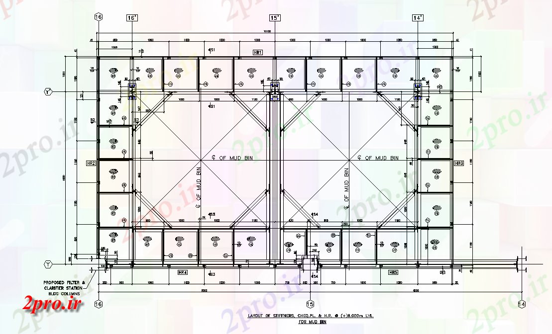 دانلود نقشه جزئیات پله و راه پله  سازه های فلزی طرحی   (کد50541)