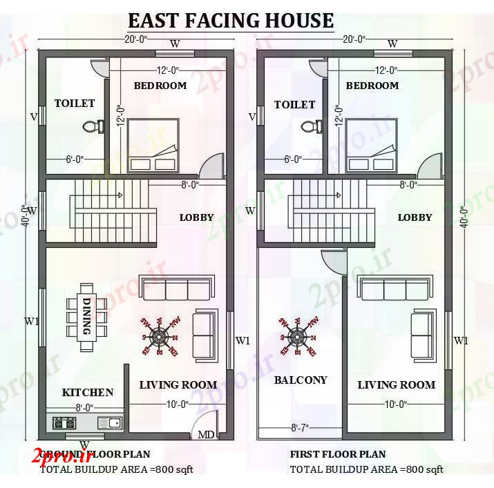 دانلود نقشه مسکونی  ، ویلایی ، آپارتمان  x40     شرق مواجه خانه طراحی طرحی به عنوان در هر Vastu Shastra هستند   طراحی  دو بعدی  اتوکد     (کد50786)