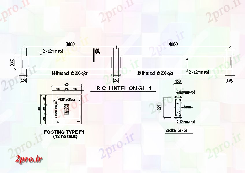 دانلود نقشه مسکونی  ، ویلایی ، آپارتمان  نوع جای پای طرحی خانه 9x10m   (کد50939)