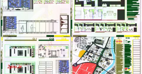 دانلود نقشه مسکونی ، ویلایی ، آپارتمان مسکن شرکت 7 در 15 متر (کد51416)