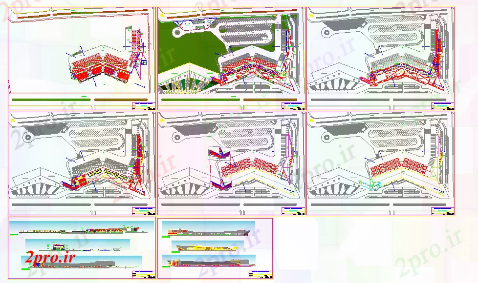 دانلود نقشه برنامه ریزی شهری مرکز طراحی شهری (کد51827)