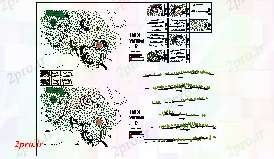 دانلود نقشه باغ باغ  جزئیات devalope (کد51893)