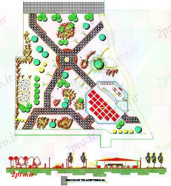 دانلود نقشه پارک - باغ    عمومی انجمن پارک طراحی (کد51987)